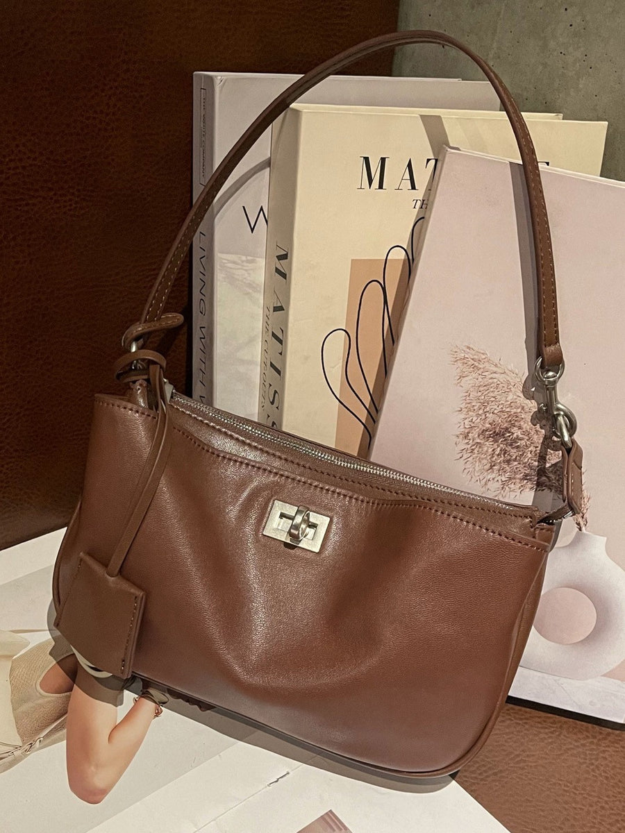 Genuine Leather Kelly Bag - Classy Crossbody for Women