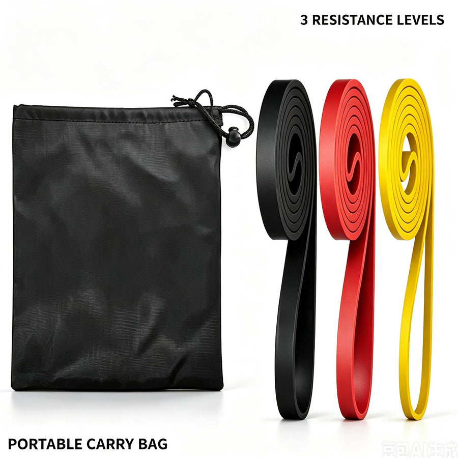 Heavy Duty Resistance Bands for Pull Up Assistance & Home Gym