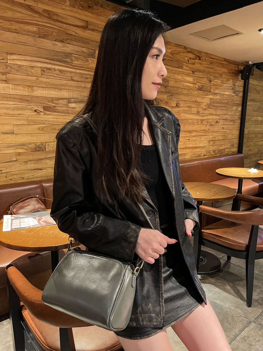 Genuine Leather Women's Bag - Stylish Commuter Crossbody