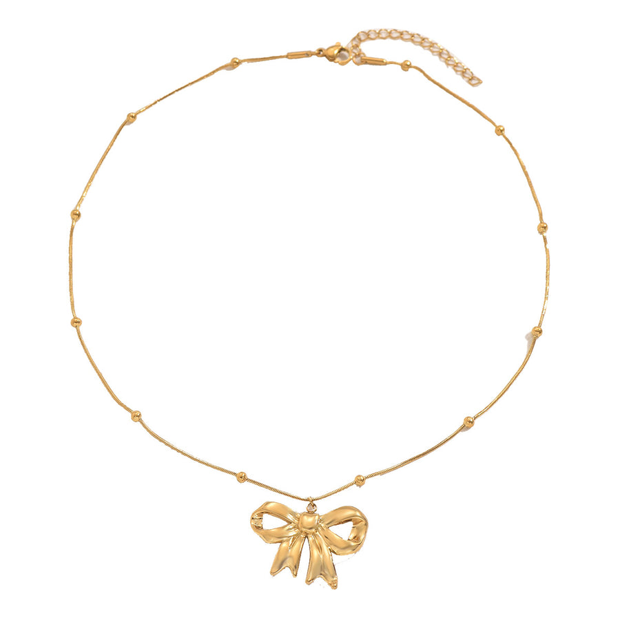 2026 New Bowknot Choker Necklace for Women - Classic Style