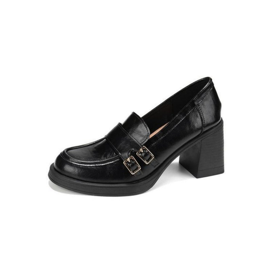 New Autumn British Style Platform Loafers for Women - Flats