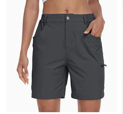 Women's 7 Inch Quick Dry Golf Hiking Shorts - Lightweight & Comfy