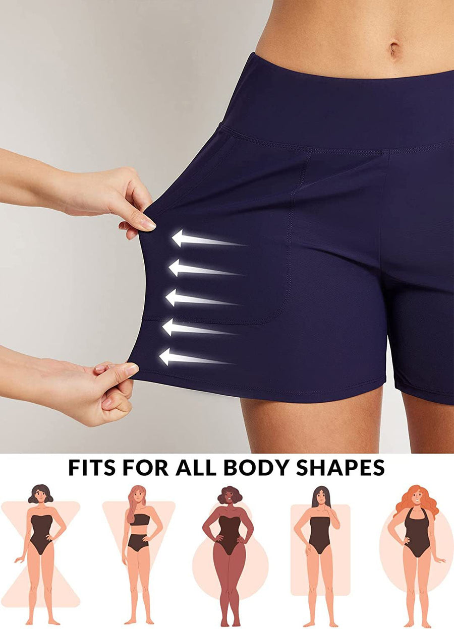 New Summer Women Quick Dry Athletic Shorts - Perfect for Beach
