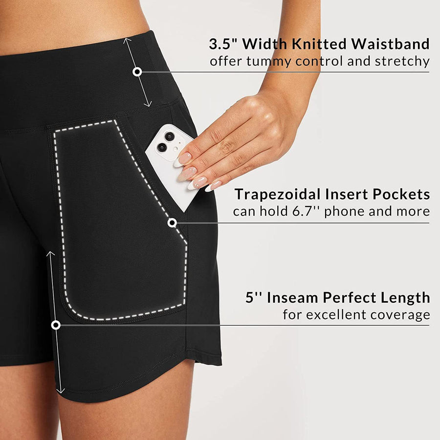 New Summer Women Quick Dry Athletic Shorts - Perfect for Beach