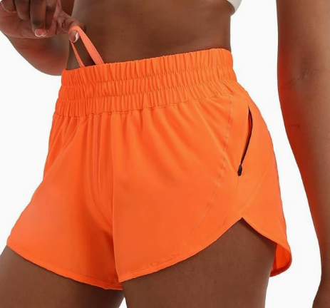 New Arrival Women 3 Inch Athletic Shorts - High Waist & Quick Dry