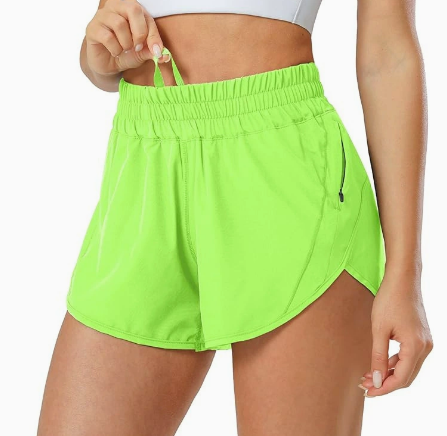 New Arrival Women 3 Inch Athletic Shorts - High Waist & Quick Dry