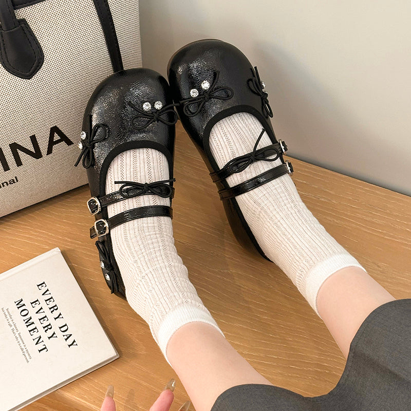 Korean Ballet Flats for Women - Comfortable Office-Ready Shoes