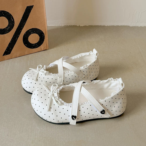 Flat Bottomed Shallow Mouth Single Shoe for Women - Ballet Style