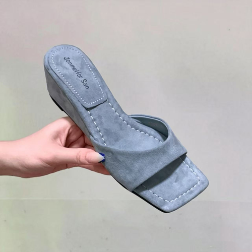 French Style One-Strap Open Toe Sandals for Women
