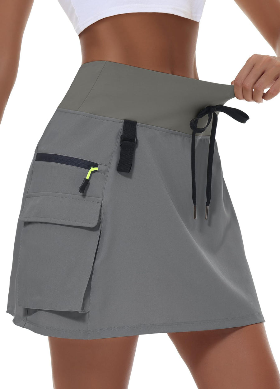 New Summer Women's Hiking Cargo Skirt - Outdoor Sports Skort