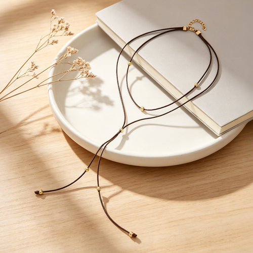 Elegant Adjustable Long Necklace Choker for Women