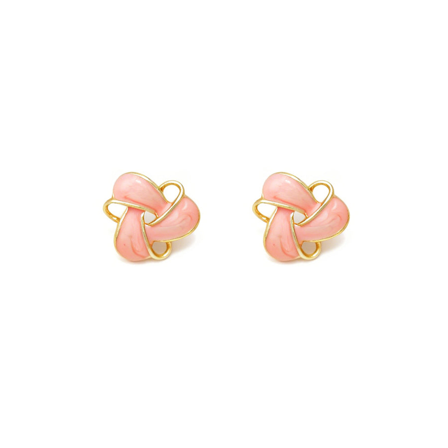 Versatile Geometric Enamel Hoop Earrings for Women