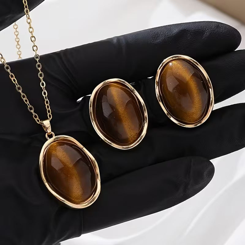 Elegant Water Drop Jewelry Set for Stylish Women