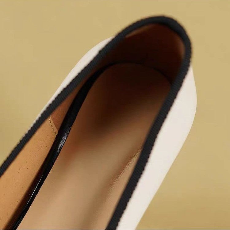 Elegant Women Stiletto Pointed Toe Pumps - French Style Heels