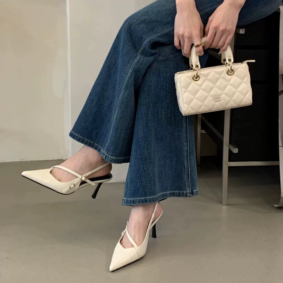 2026 Early Spring Korean Style Women Pointed Toe Sandals