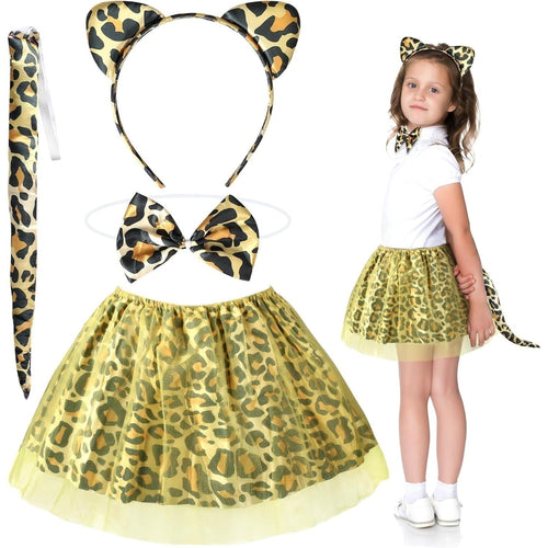 Yellow Animal Costume Headband for Role-Playing Fun