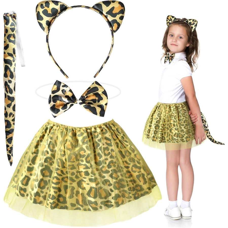 Yellow Animal Costume Headband for Role-Playing Fun