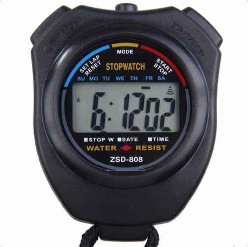 2PCS Set Digital Stopwatch Sports Counter Watch