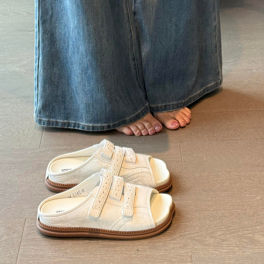 Women Minimalist Double Adjustable Sandals for Casual Wear