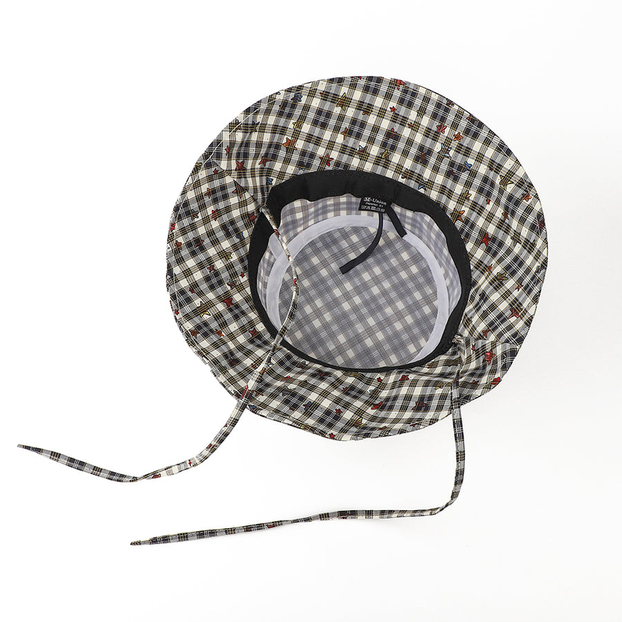 Women's Bow-tie Cartoon Full-print Star-patterned Rope Hat