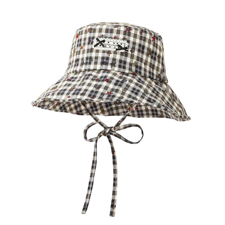 Women's Bow-tie Cartoon Full-print Star-patterned Rope Hat