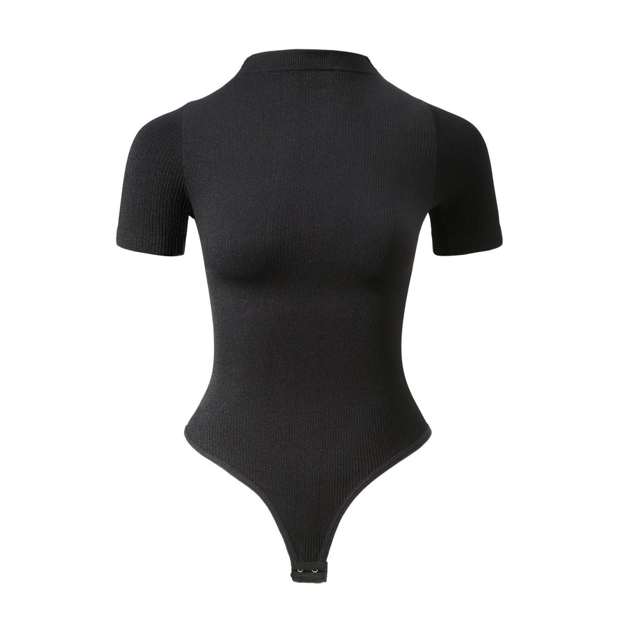 Plus-Size Shapewear Bodysuit for Women - Waist Trainer & Yoga Layer