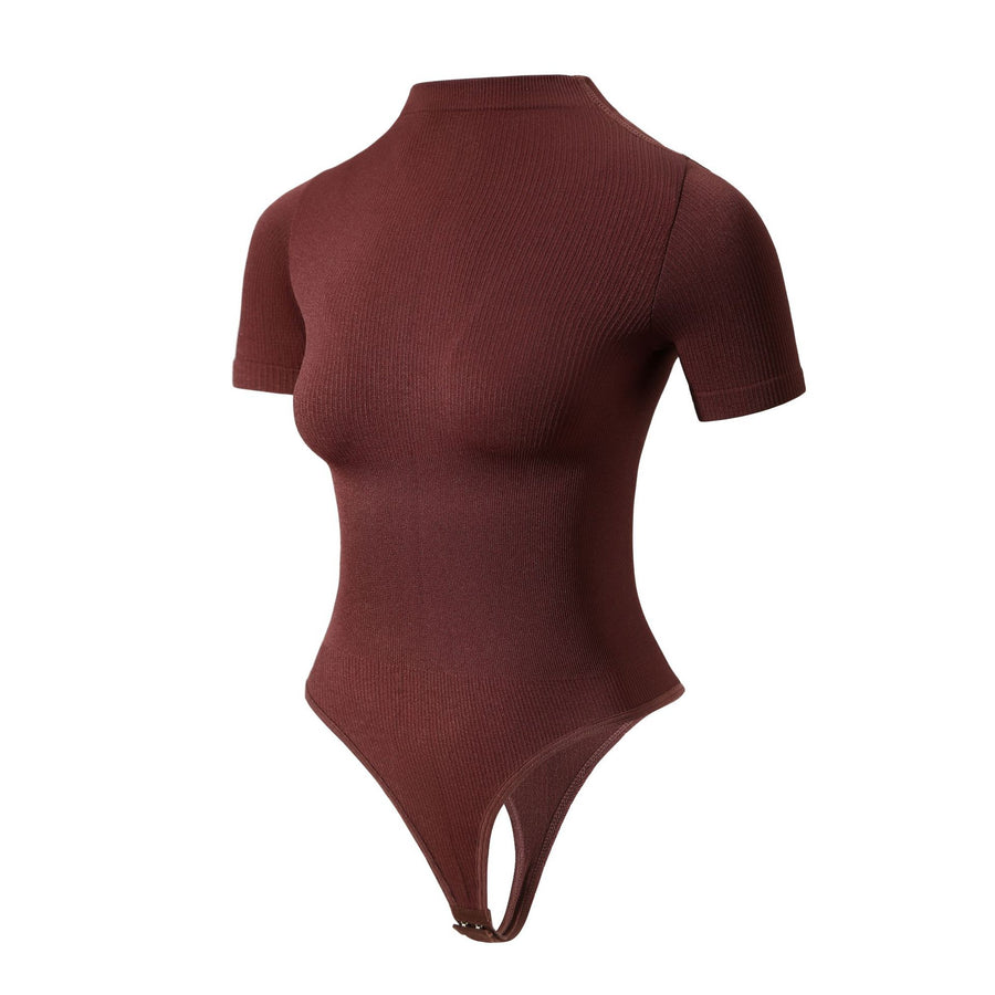 Plus-Size Shapewear Bodysuit for Women - Waist Trainer & Yoga Layer