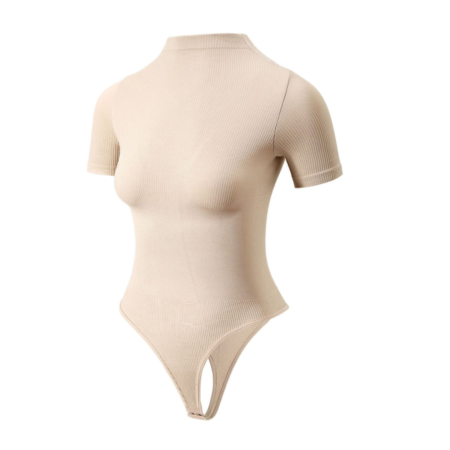 Plus-Size Shapewear Bodysuit for Women - Waist Trainer & Yoga Layer