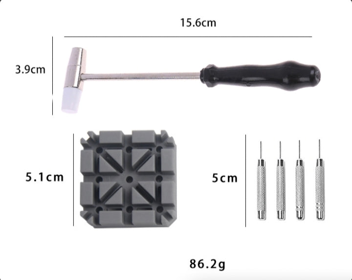 Watch Repair Band Link Remover Tool Kit - Easy to Use
