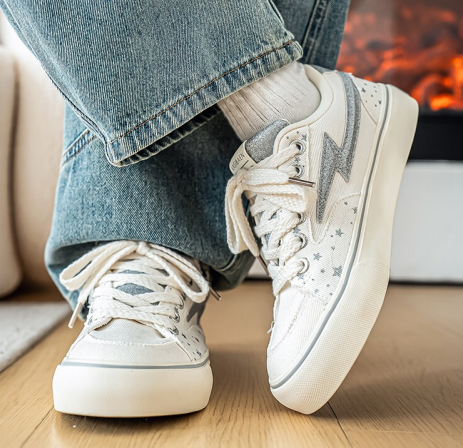 2026 New Women's Sneakers - Fashionable & Versatile Lace-ups