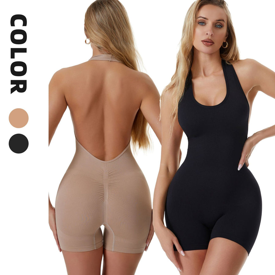 Women's Plus Size Shaping Bodysuit for Yoga & Fitness