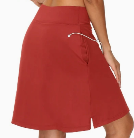 Casual Sporty Tennis Skirt-Pants for Yoga and Fitness