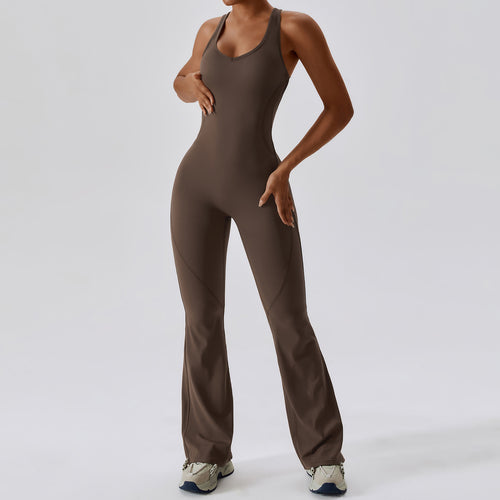 Women Quick Dry One Piece Yoga Jumpsuit for Ultimate Comfort