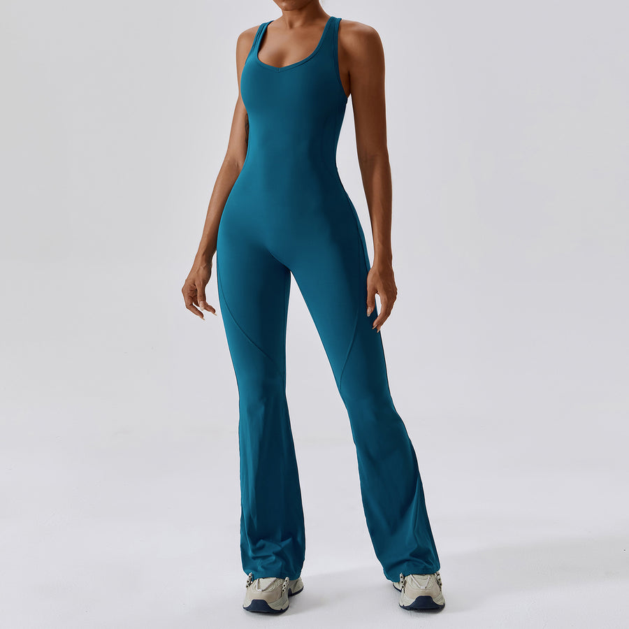 Women Quick Dry One Piece Yoga Jumpsuit for Ultimate Comfort