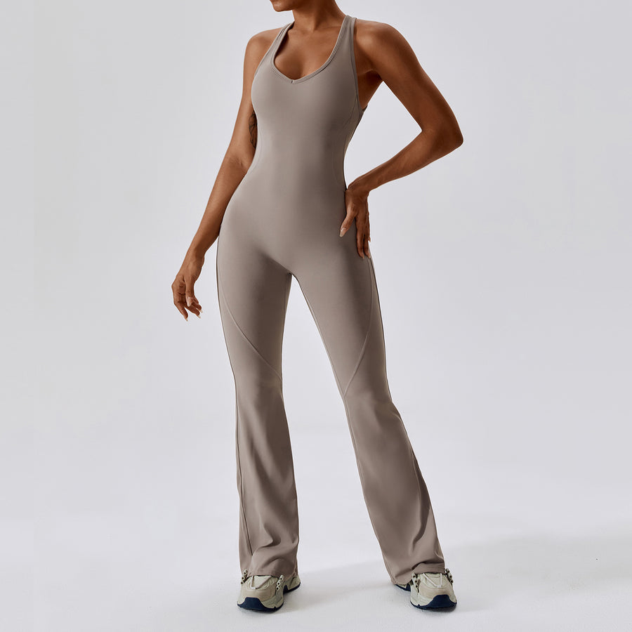Women Quick Dry One Piece Yoga Jumpsuit for Ultimate Comfort