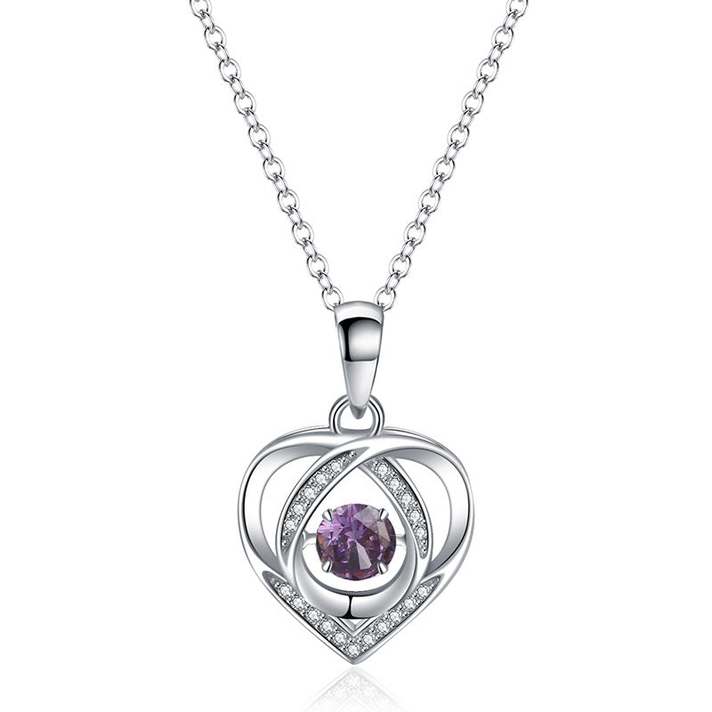 Dainty Heart Pendant Collarbone Chain for Women | Sweater Necklace