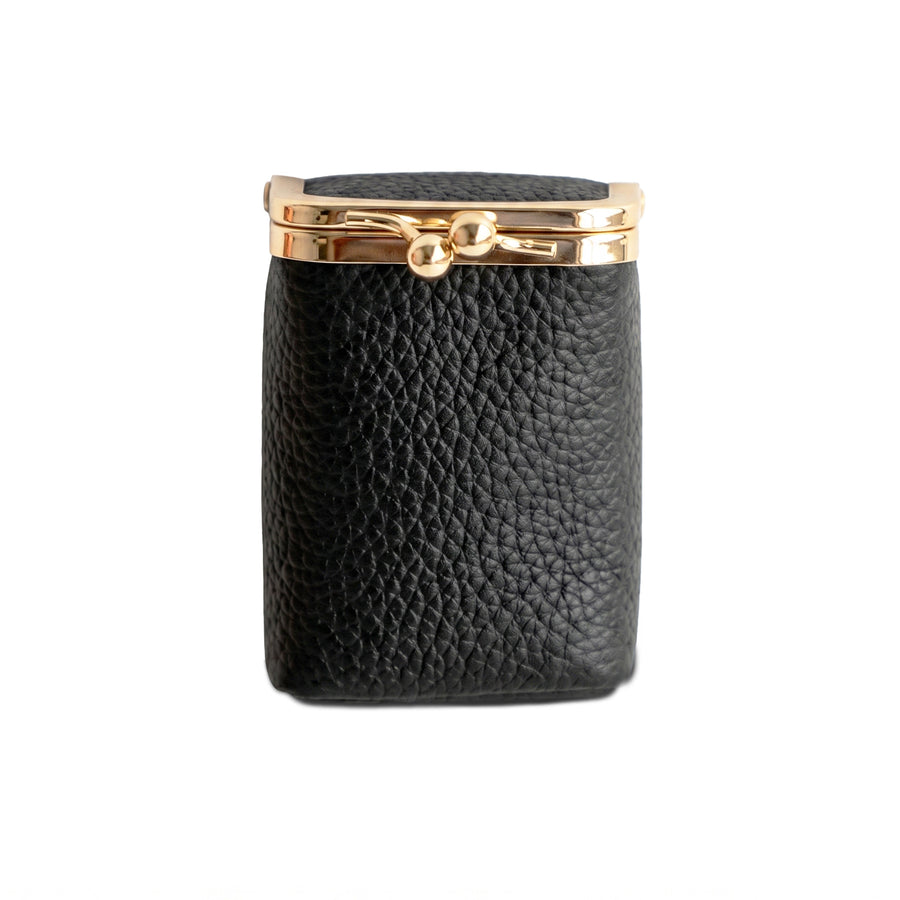 Leather Mini Red Lipstick Bag - Chic & Stylish Makeup Bag