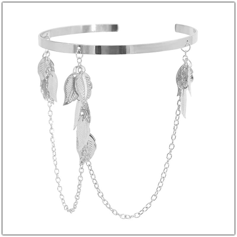 Fashion Retro Coin Tassel Bracelet - Adjustable Arm Jewelry
