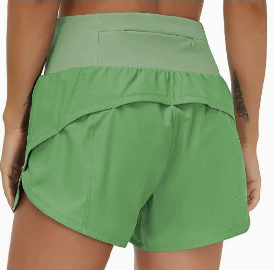 High Waisted Women's Athletic Running Shorts for Yoga