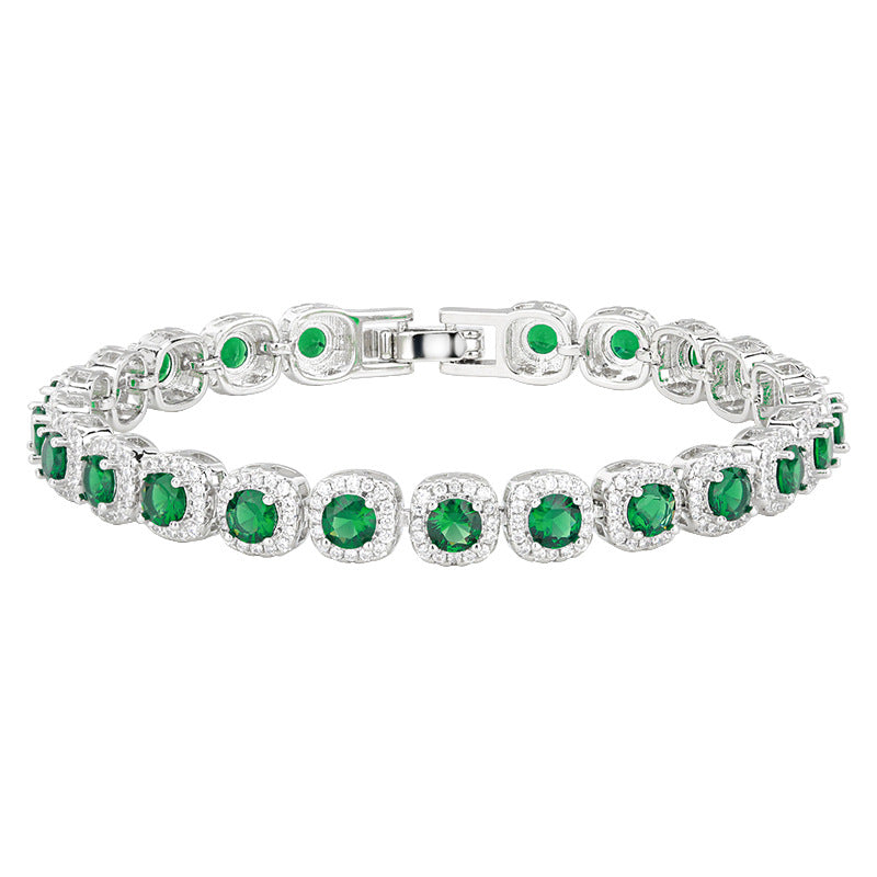 2025 Zhuang Shengsheng Jewelry Retro Diamond Bracelet for Women