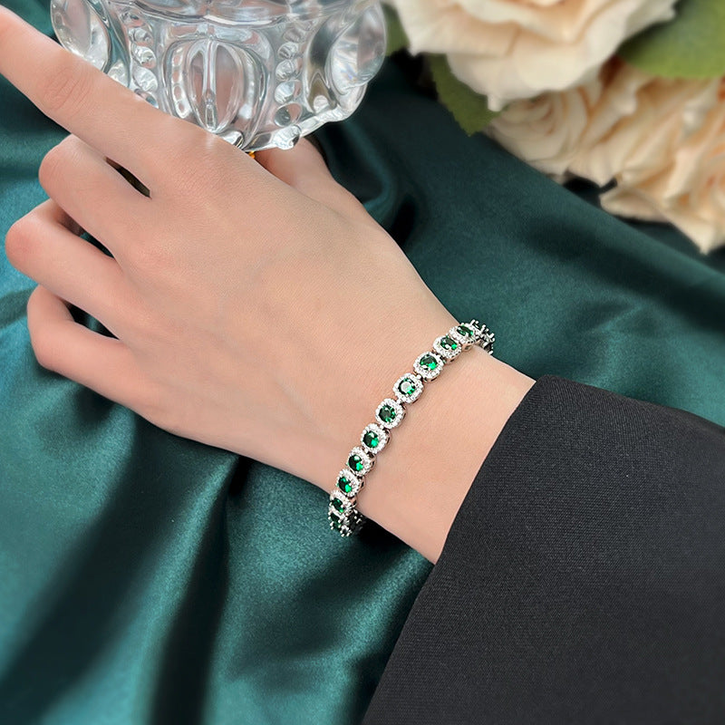 2025 Zhuang Shengsheng Jewelry Retro Diamond Bracelet for Women