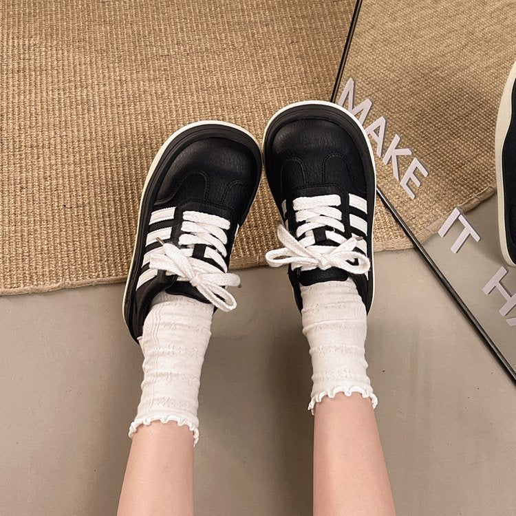 Women's Versatile Unique Chunky Sole Skate Shoes