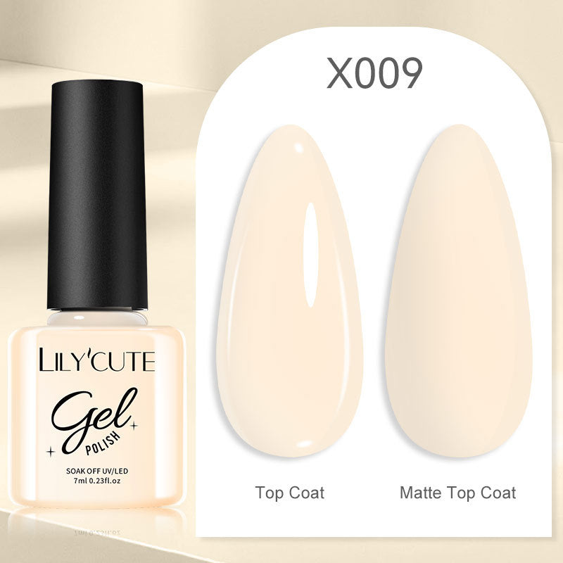 New Full Set of Gel Nail Polish for Women - Two Piece Set