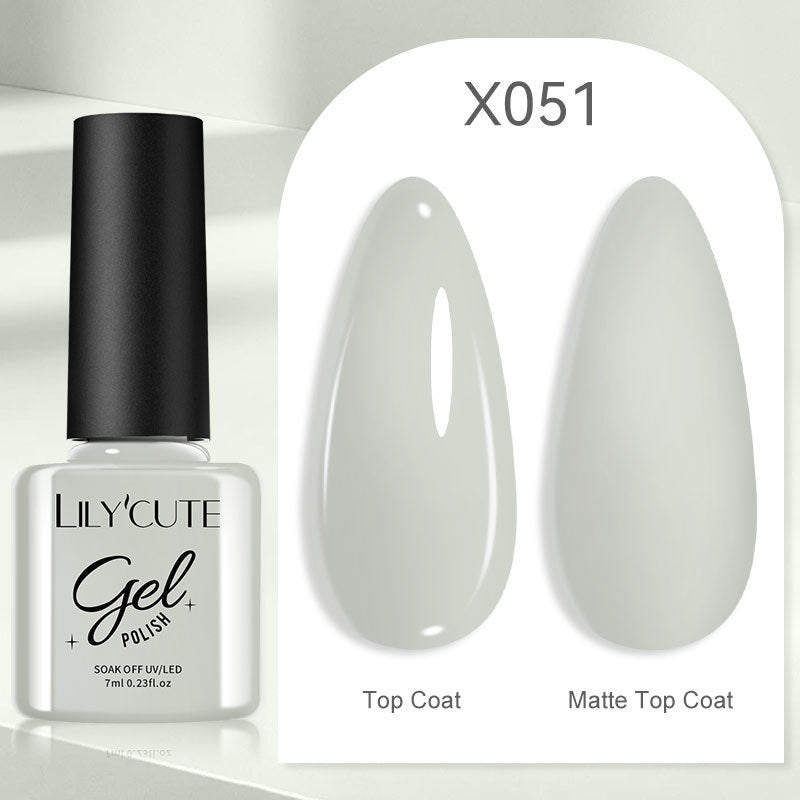 New Full Set of Gel Nail Polish for Women - Two Piece Set
