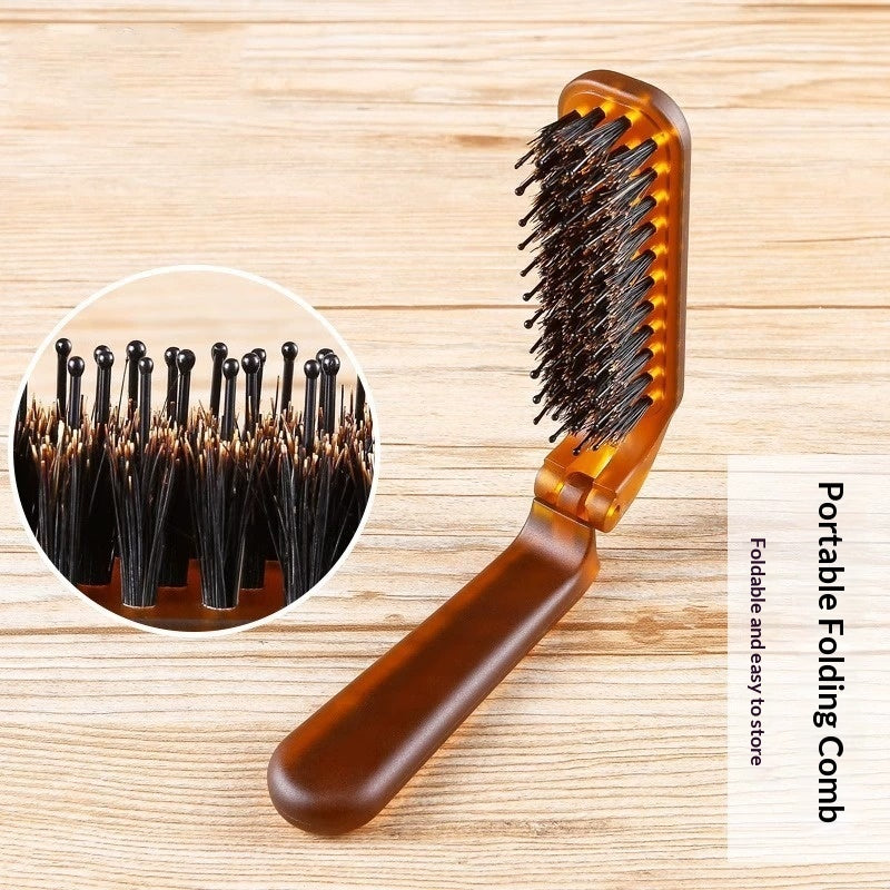 Foldable and Extendable Brush Volumizing Makeup Comb