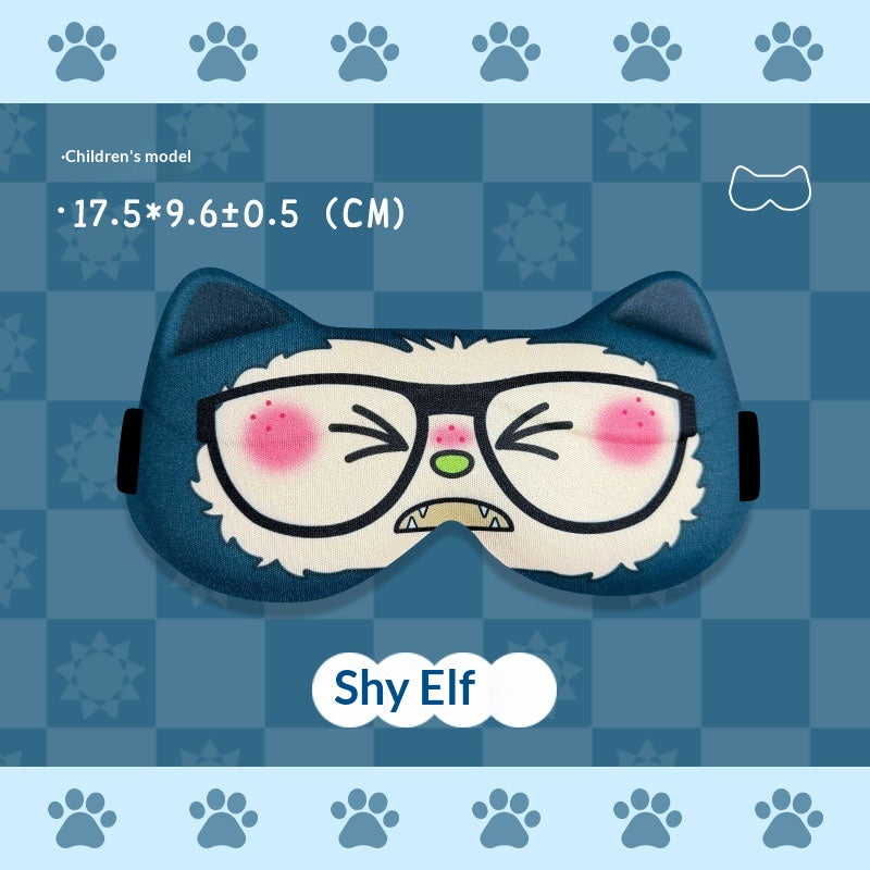 3D Stereoscopic Eye Mask for Sleep and Relaxation