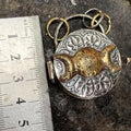 Triple Moon Silver Locket With Tree Of Life Charm