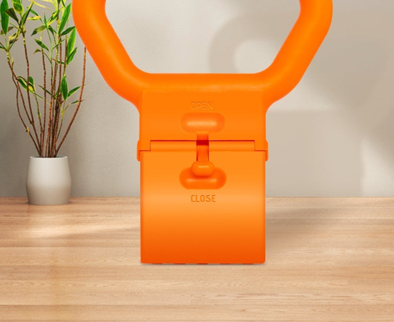Fitness Kettlebell Dumbbell Handle with Single-hole Grip Clamp