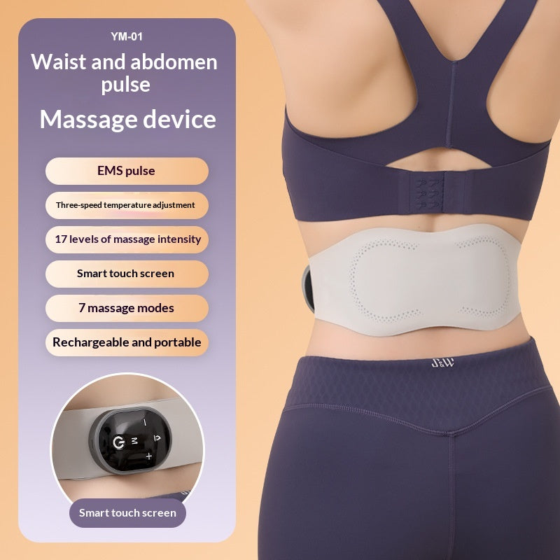 Microcurrent Waist and Abdominal Warm Compress Massager