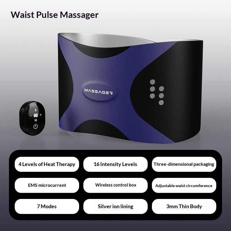 Microcurrent Waist and Abdominal Warm Compress Massager
